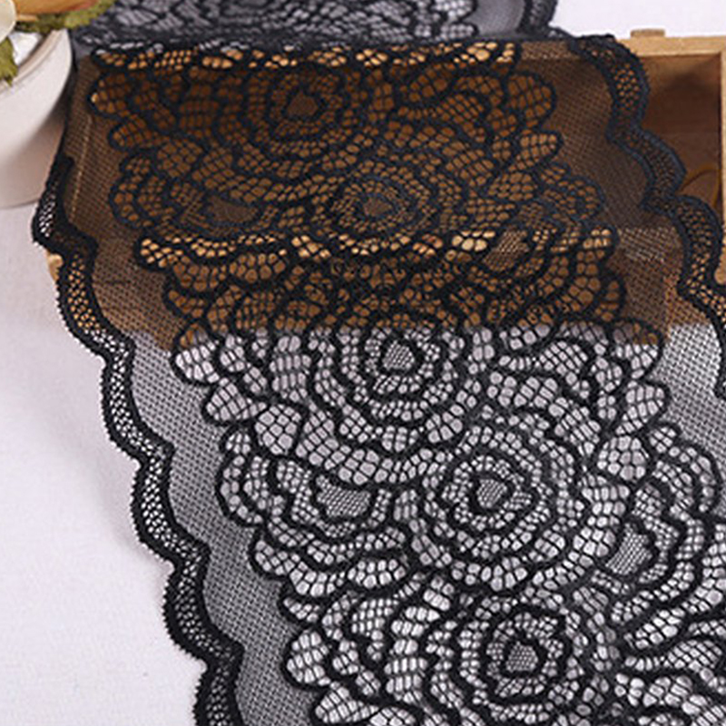 Lace Fabric Cutwork Bridal Nylon for Women's Wear Wholesale Supplier 8